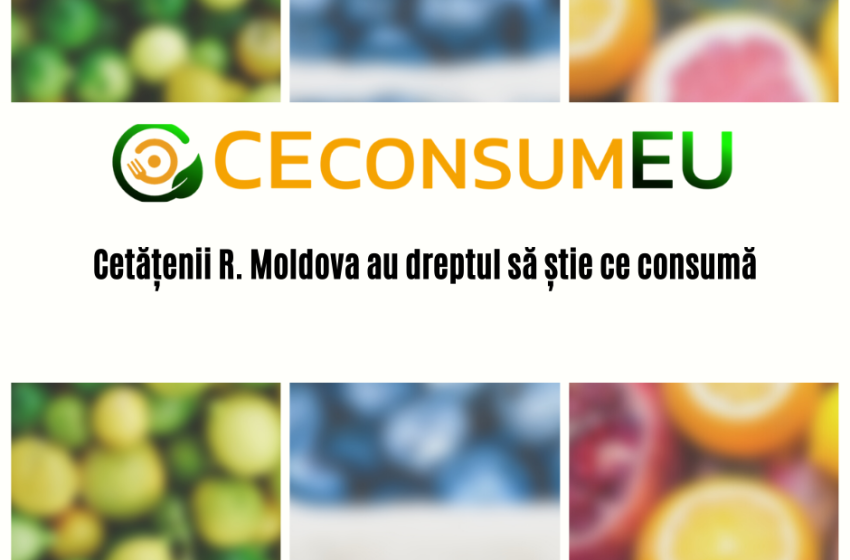  Cetățenii R. Moldova au dreptul să știe ce consumă