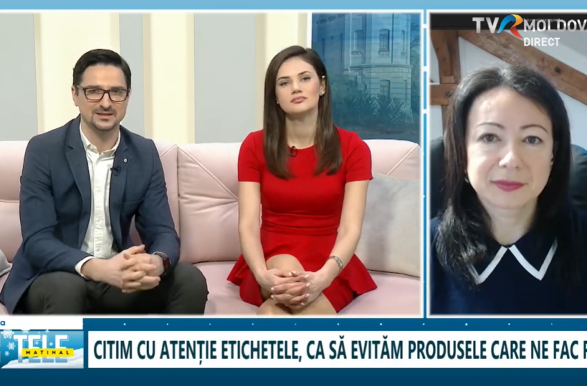 La TVR Moldova, despre E471 si riscurile ascunse din alimente