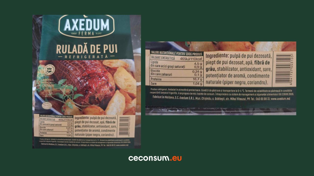 rulada de pui axedum