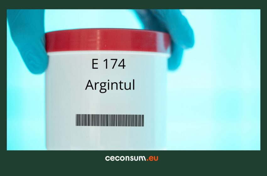  E 174 sau Argintul și riscurile pentru sănătate